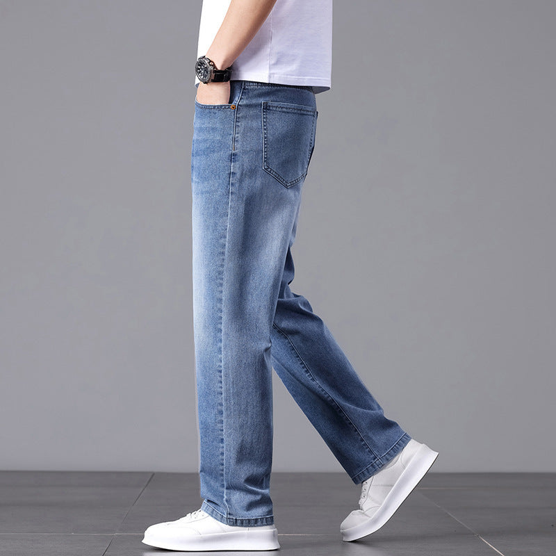 Allan - Jeans Straight Casual per Uomini