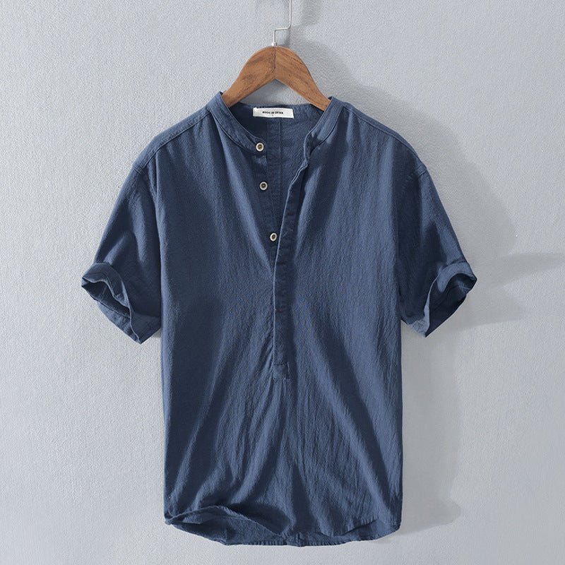 Ismael - Camicia in lino casual a manica corta