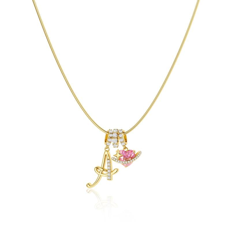 Collana Iniziali Personalizzata a Tre Fili