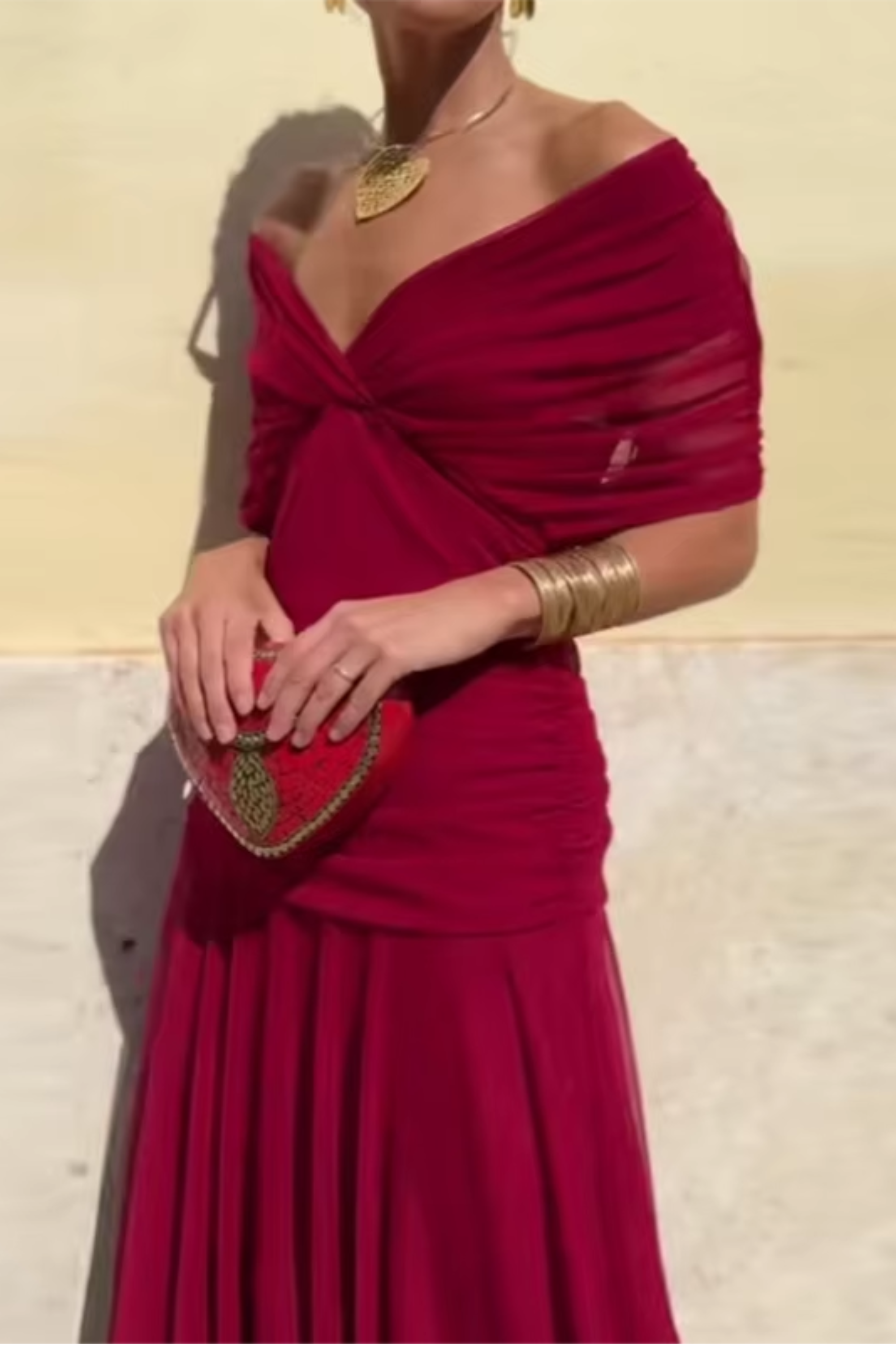 Lorenza™ | Abito maxi elegante con scollo a V