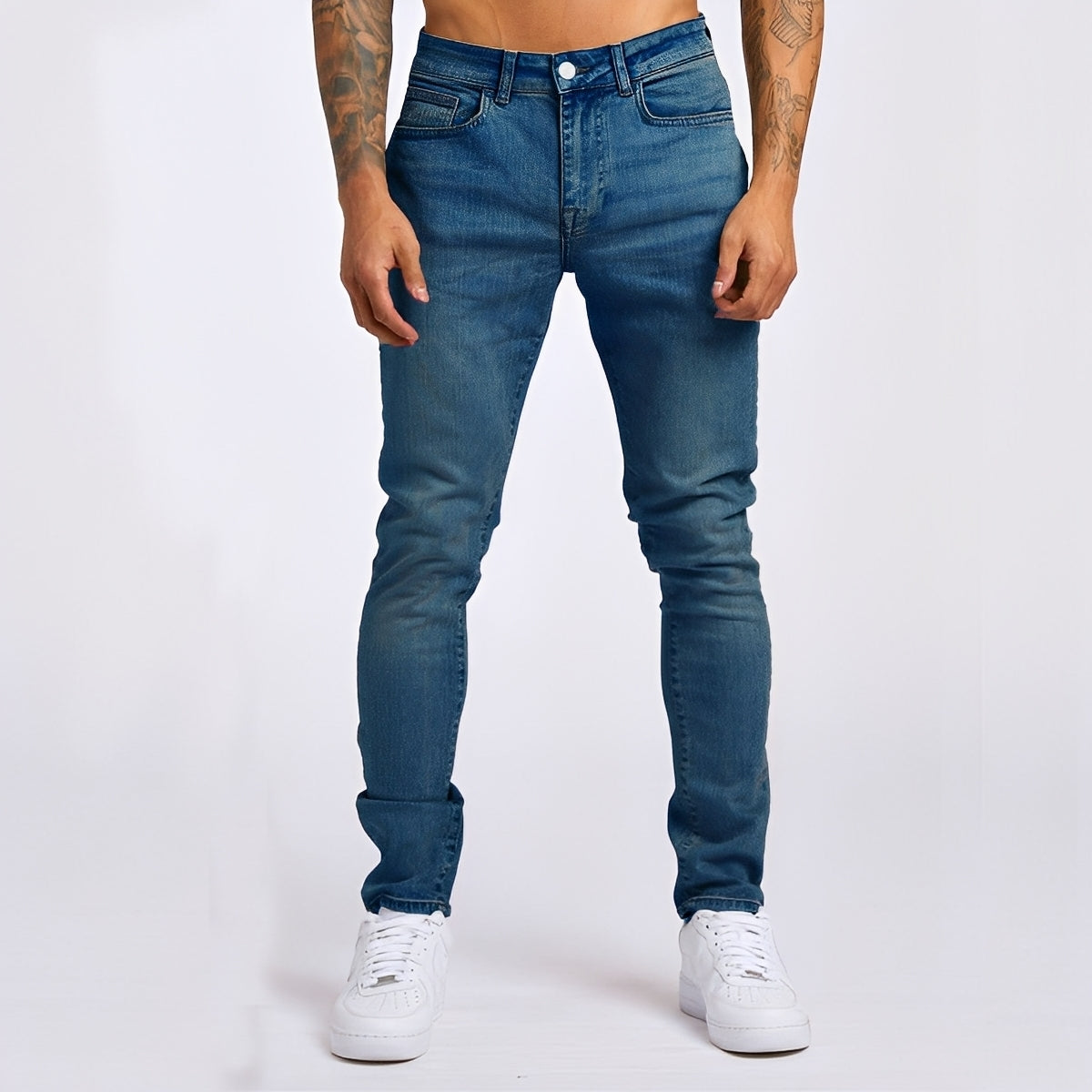 Radovan - Jeans slim fit elasticizzati per uomini