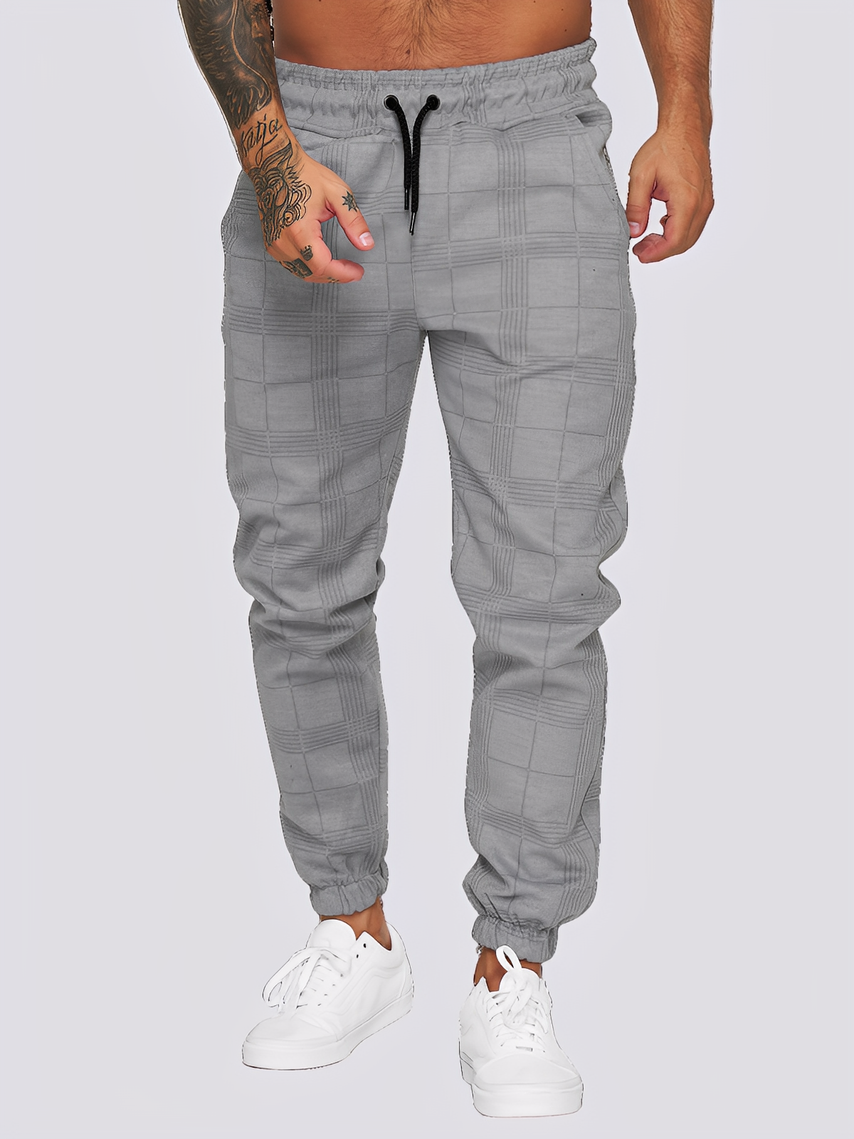 Jaeden - Eleganti pantaloni a quadri per uomo