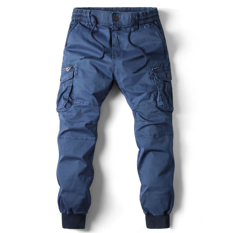 Trevor - Pantaloni cargo casual con molte tasche per uomo