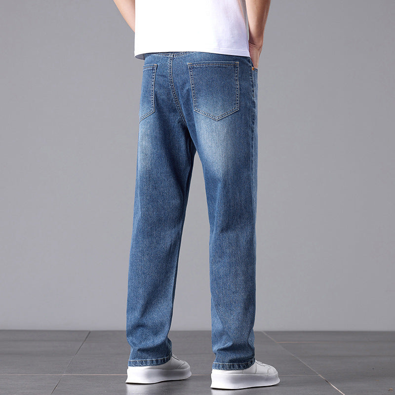 Allan - Jeans Straight Casual per Uomini