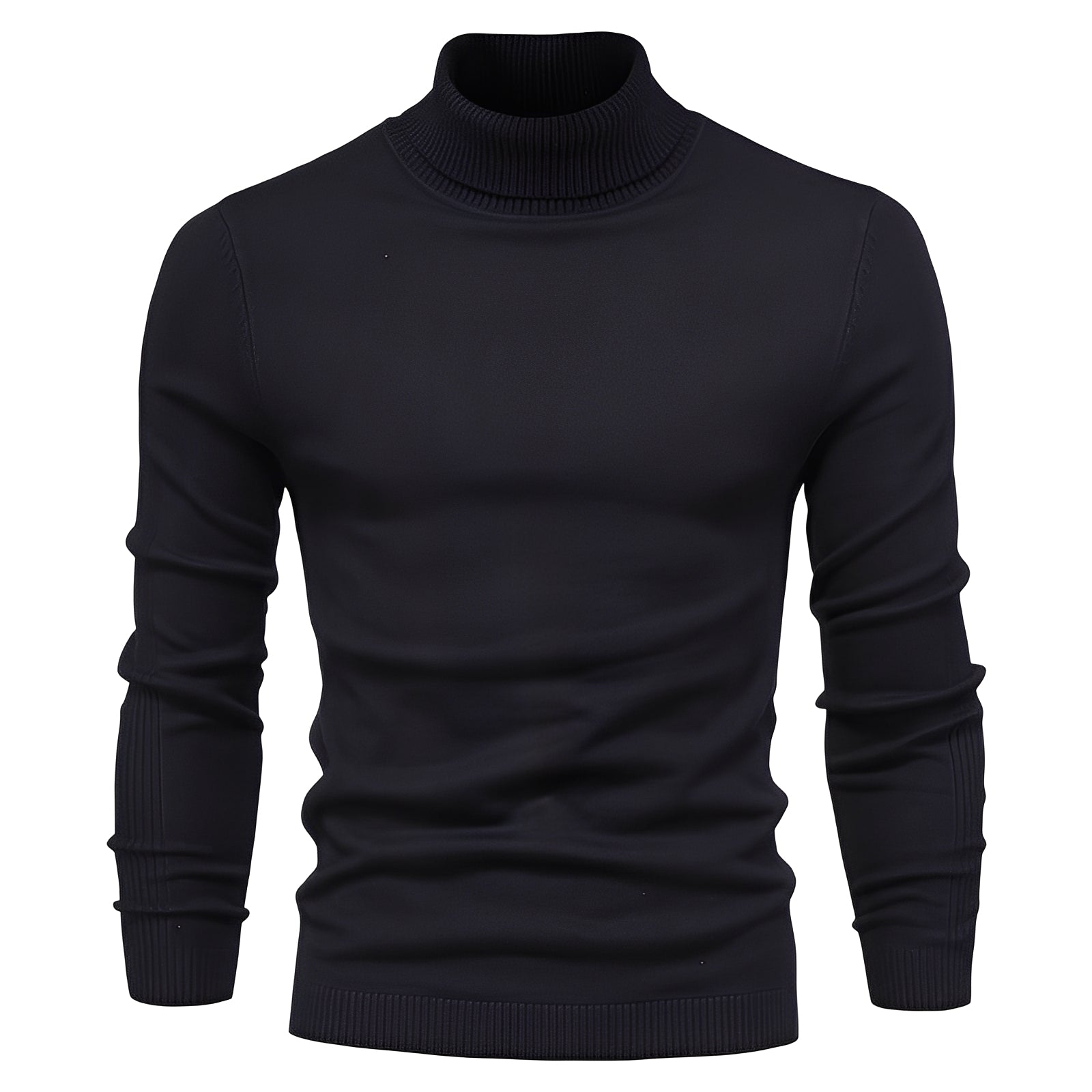 Garnett - Maglione a collo alto casual per uomo