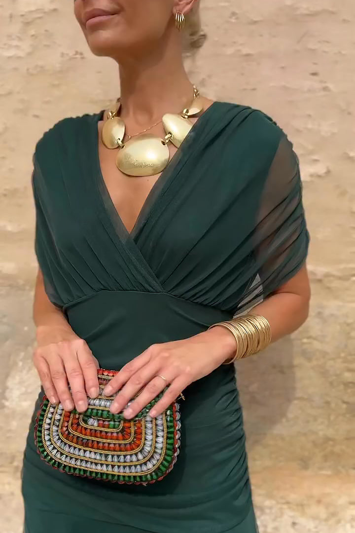 Lorenza™ | Abito maxi elegante con scollo a V
