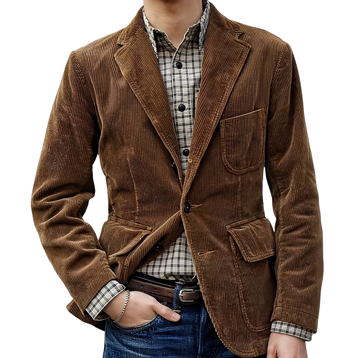 Morton - Classico, elegante cappotto per uomini