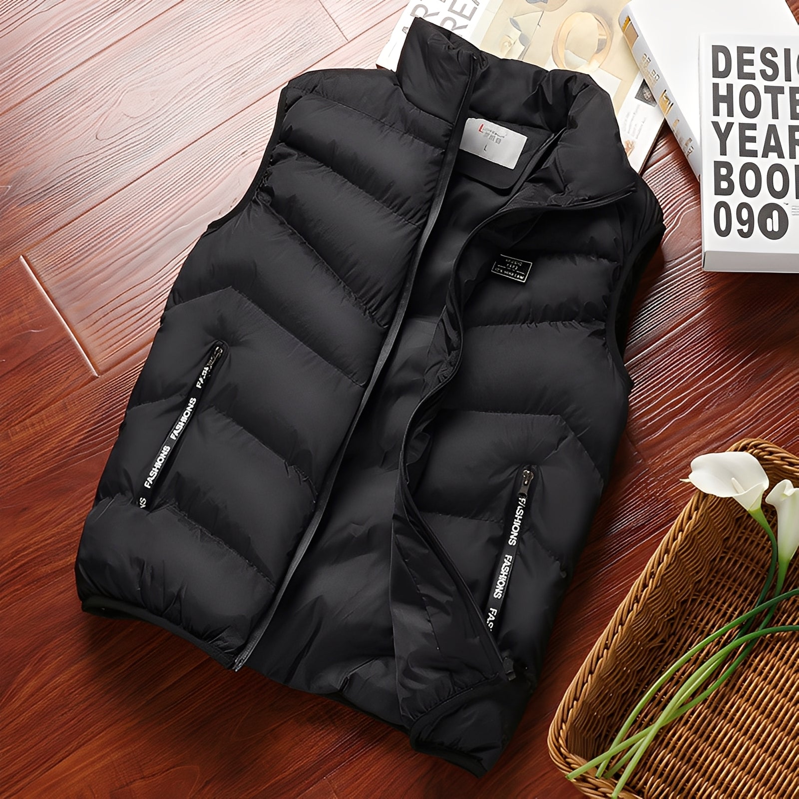 Connell - Casual, sciolto, versatile gilet per uomini