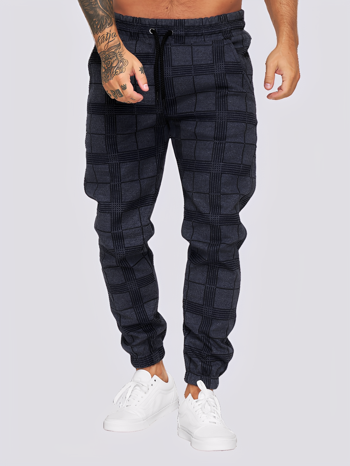 Jaeden - Eleganti pantaloni a quadri per uomo