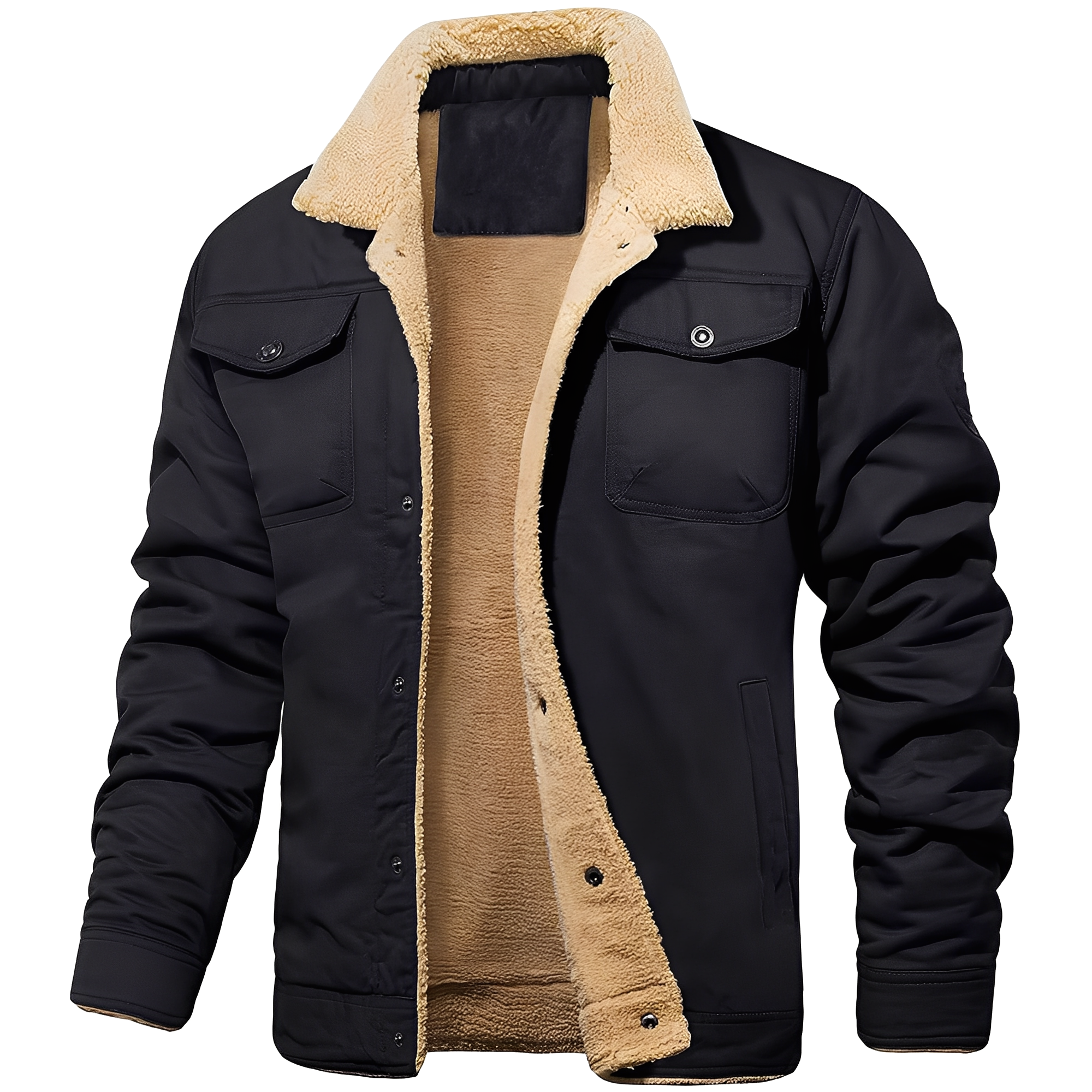 Dillon - Giacca casual in pile twill per uomo