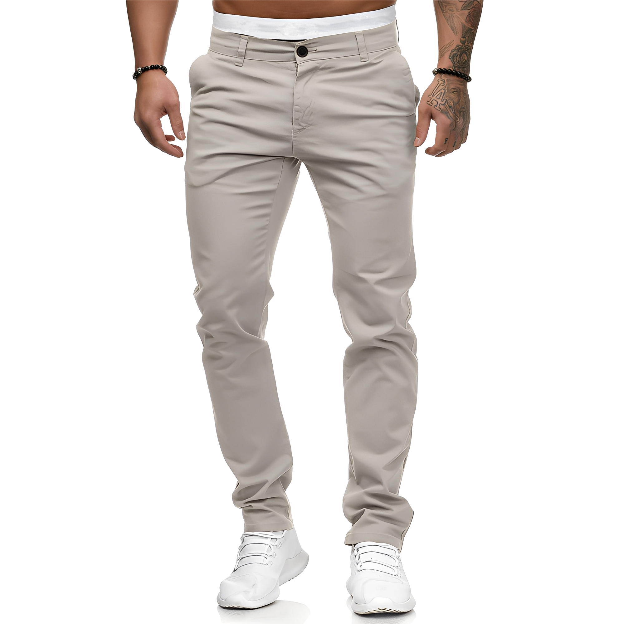 Colby - Pantaloni casual slim fit per uomini