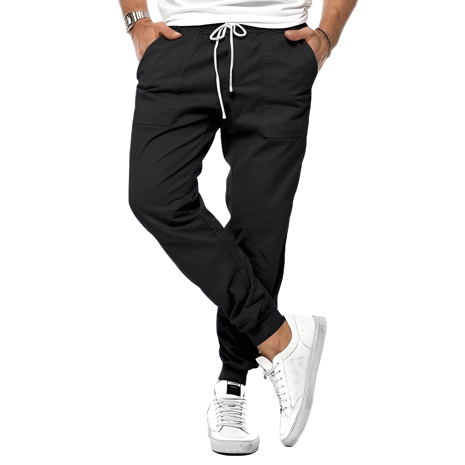 Cooper - Eleganti Pantaloni Sportivi Elasticizzati per Uomo