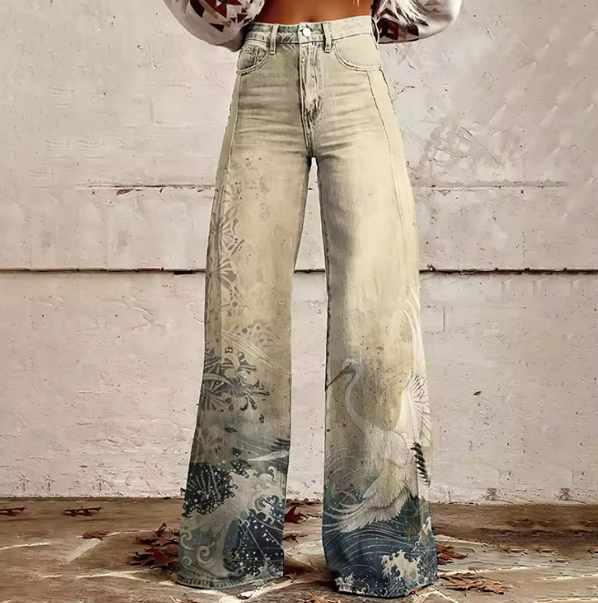 Ondata - Pantaloni bohemiani eleganti