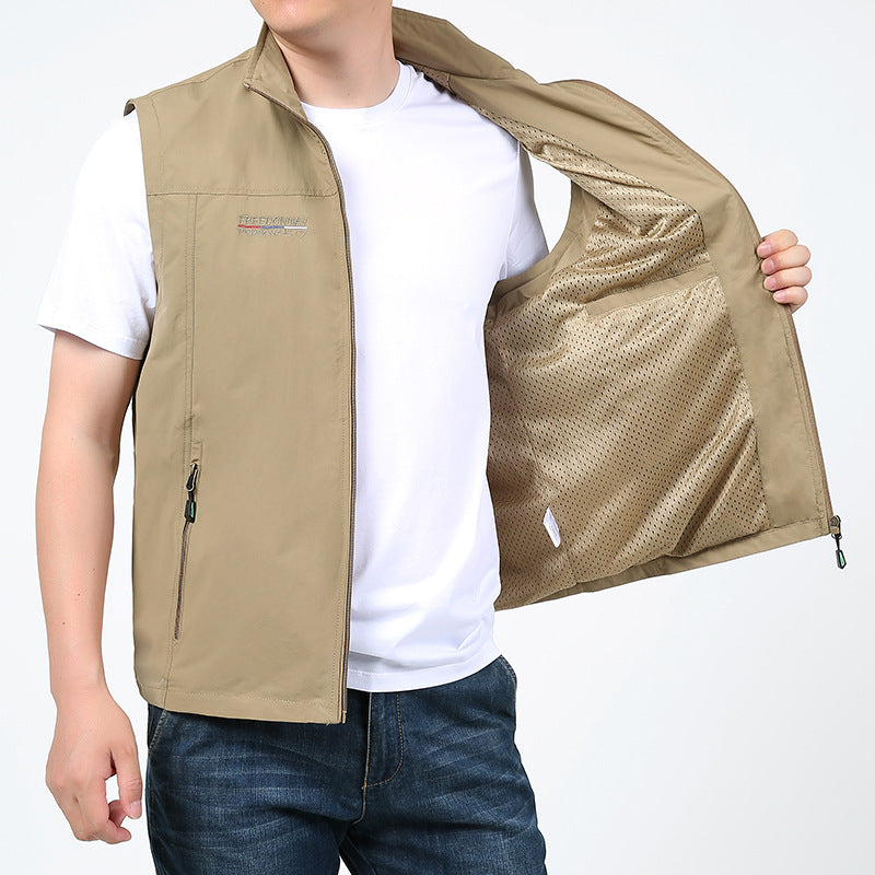 Marvin - Gilet casual con tasche per uomini