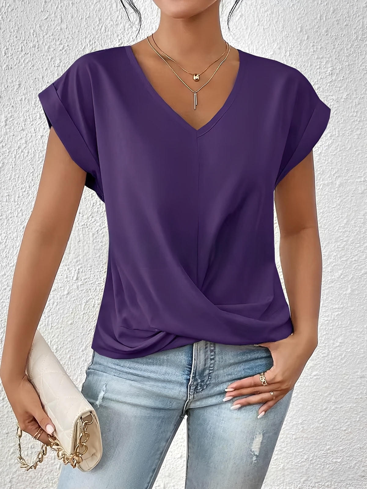 Giorgia™ | Top Elegante con Drappeggio