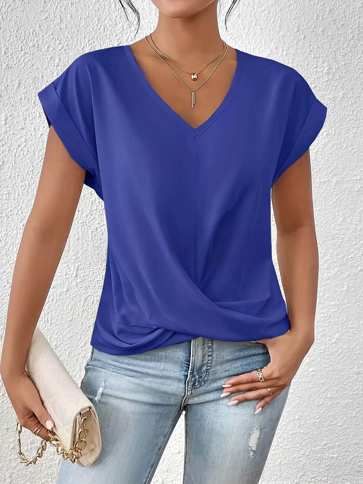 Giorgia™ | Top Elegante con Drappeggio