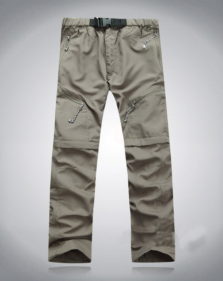 Derryl - Pantaloni funzionali elastici Zip-Off per uomini