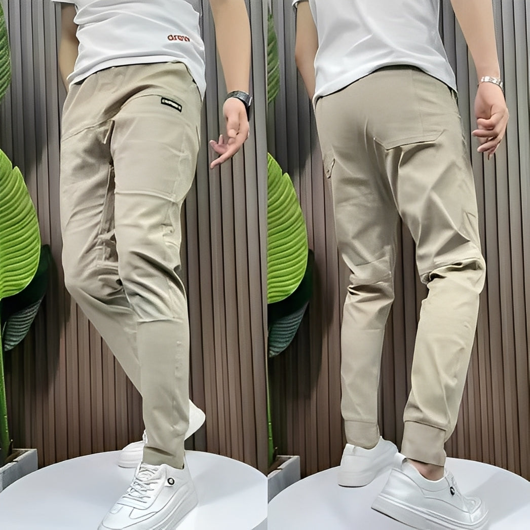 Raynard - Eleganti pantaloni cargo elastici per uomini
