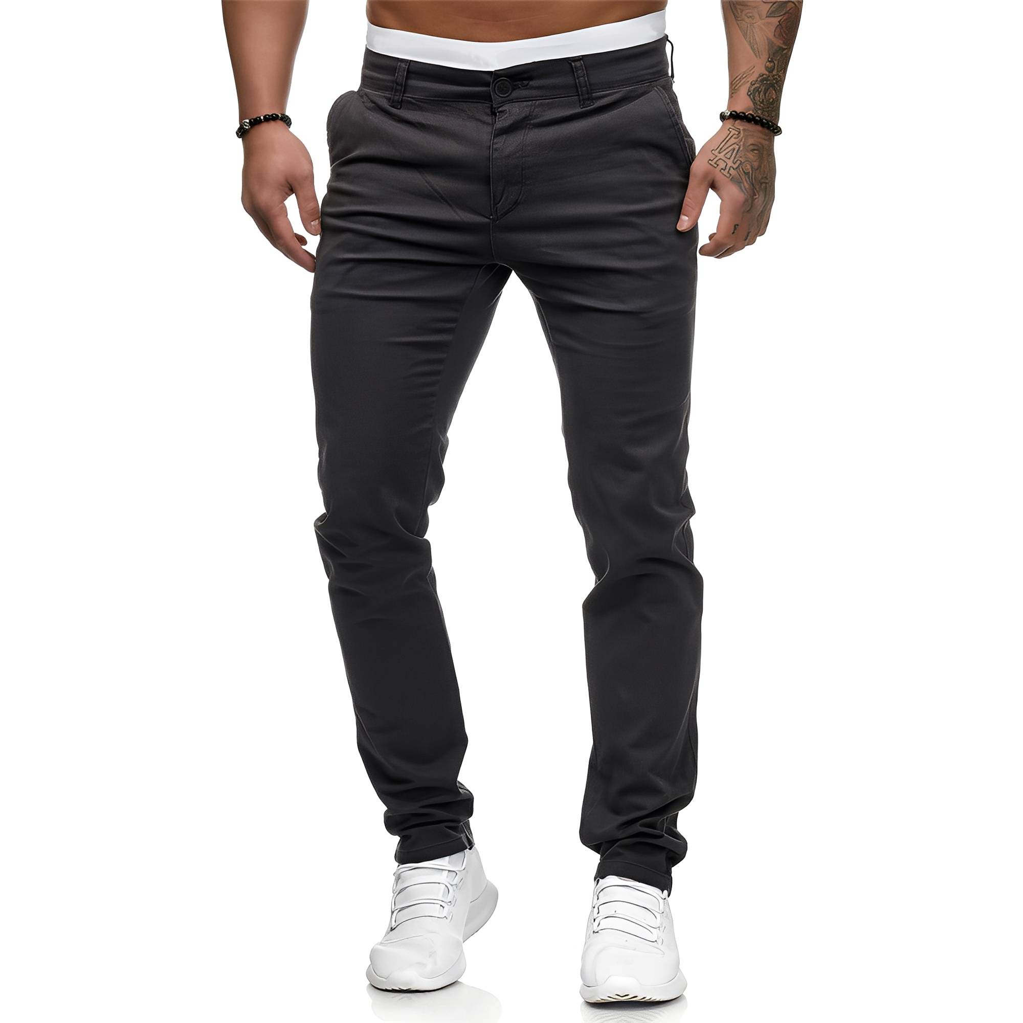 Colby - Pantaloni casual slim fit per uomini