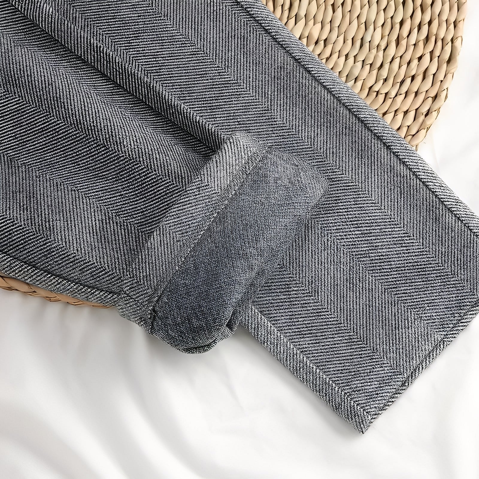 Daren - Formale stretta pantaloni di lana per uomini