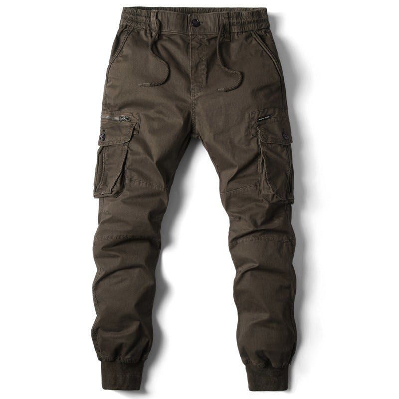 Trevor - Pantaloni cargo casual con molte tasche per uomo