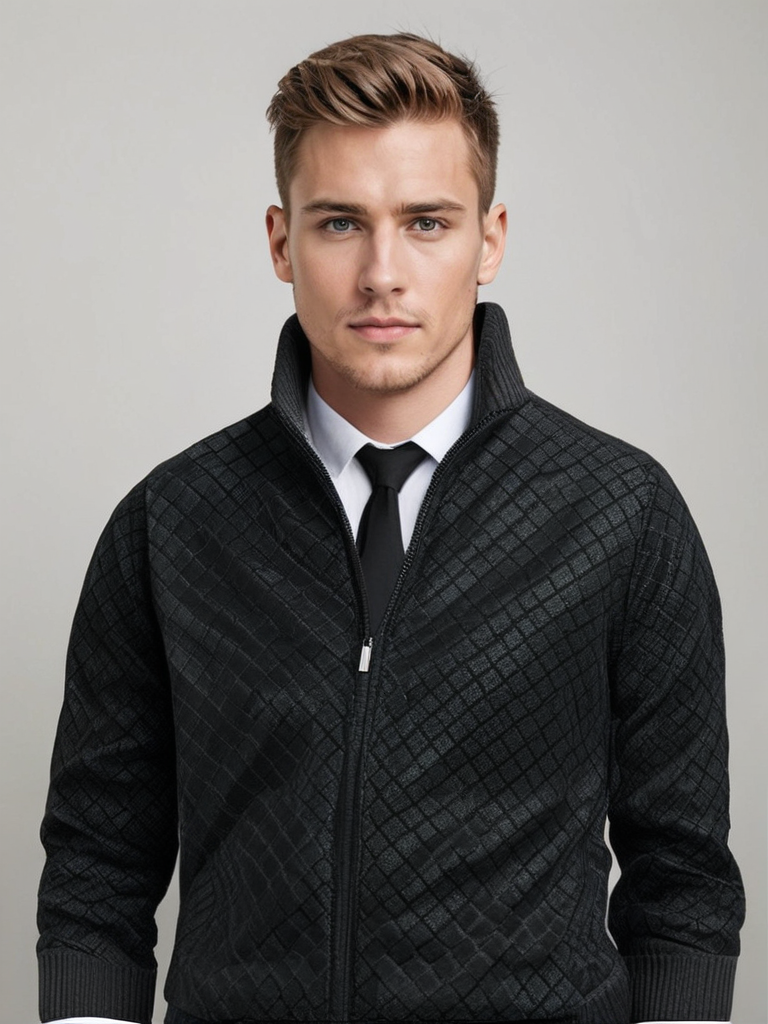 Matteo™ | Gilet in maglia goffrata dal carattere strutturato