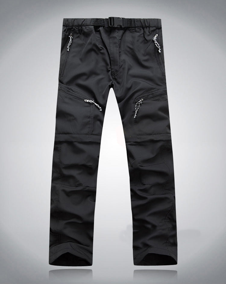Derryl - Pantaloni funzionali elastici Zip-Off per uomini