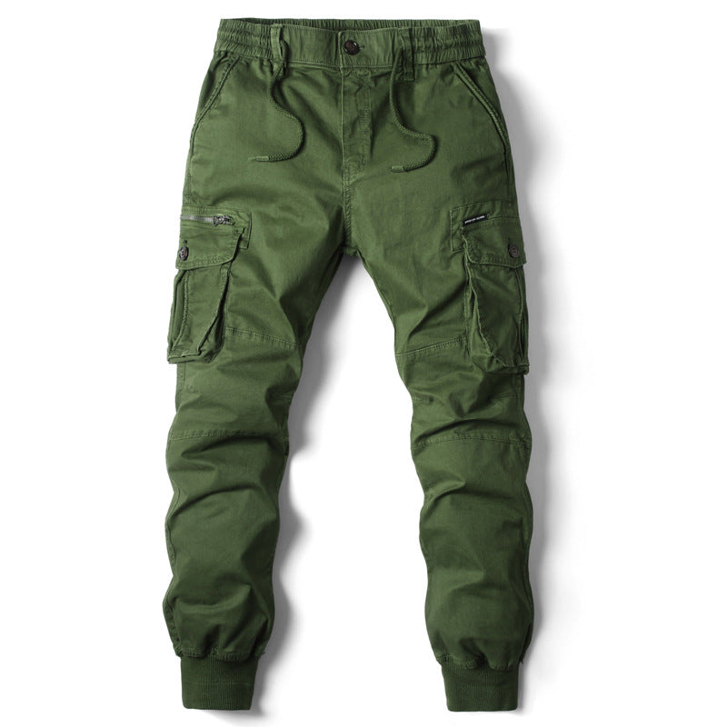 Trevor - Pantaloni cargo casual con molte tasche per uomo