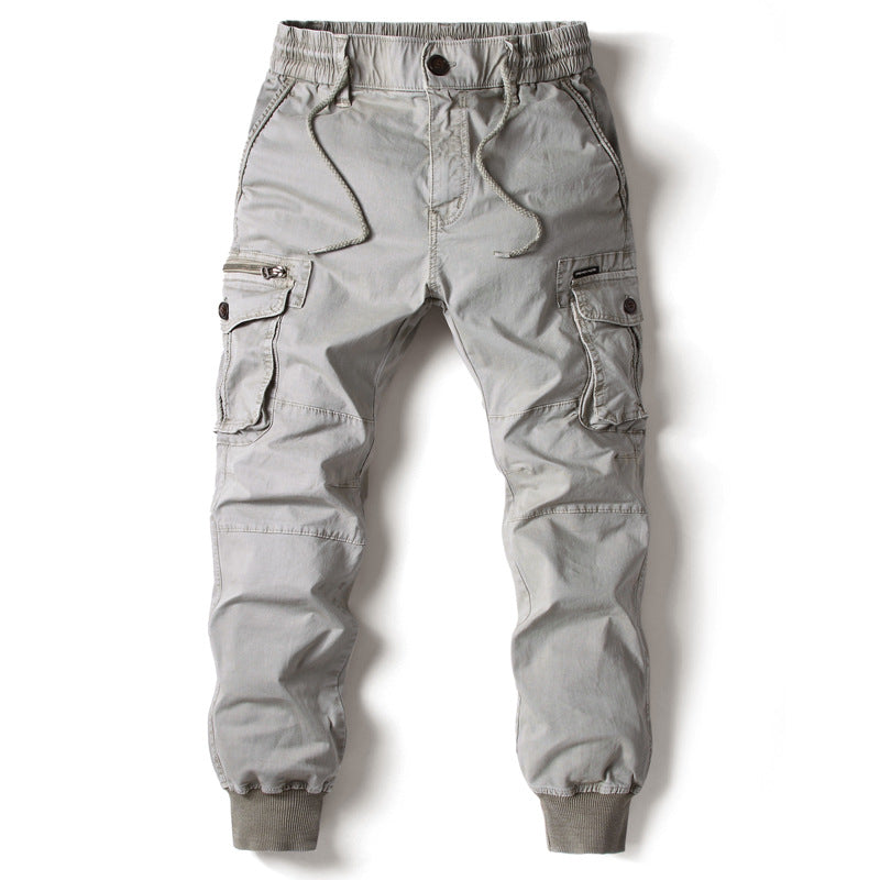 Trevor - Pantaloni cargo casual con molte tasche per uomo