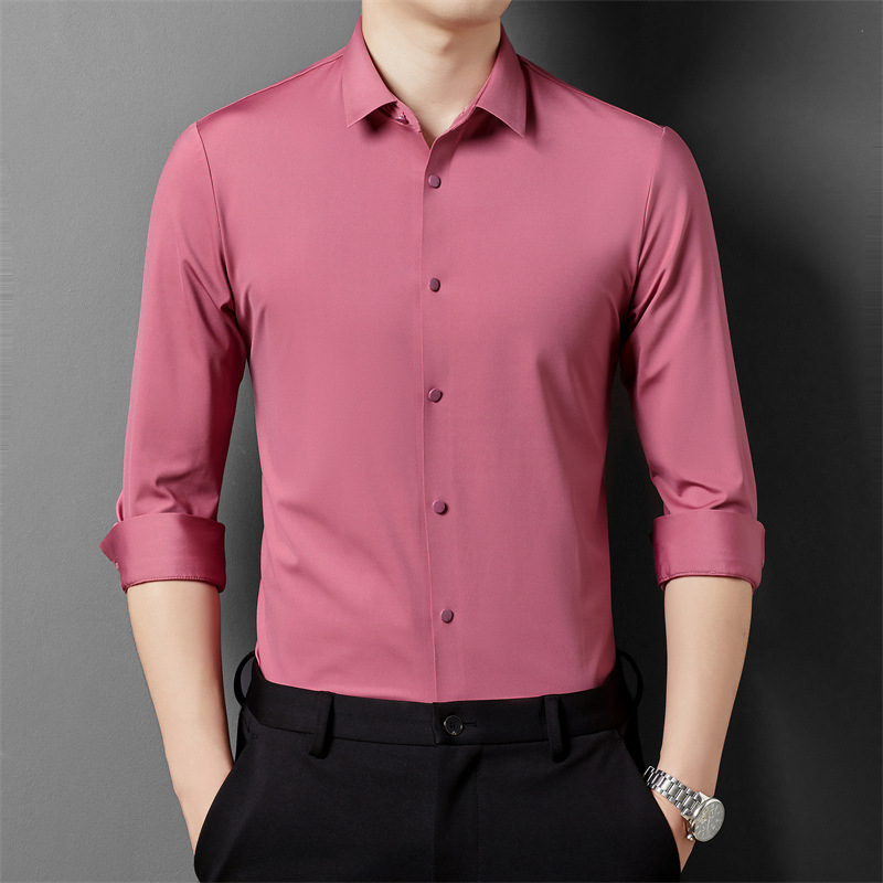 Adrian - Camicia formale semplice ed elastica per uomini