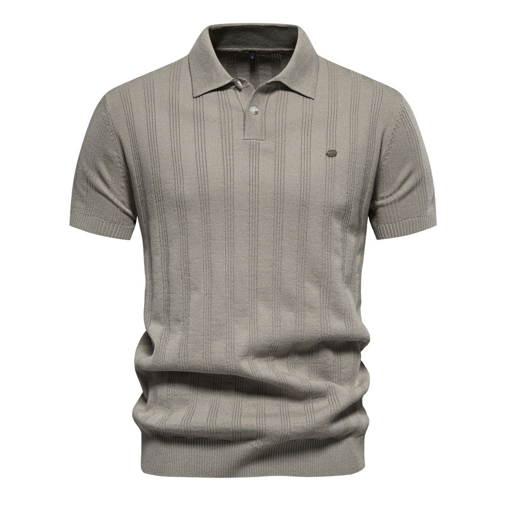Bruce - Polo casual a maniche corte per uomo