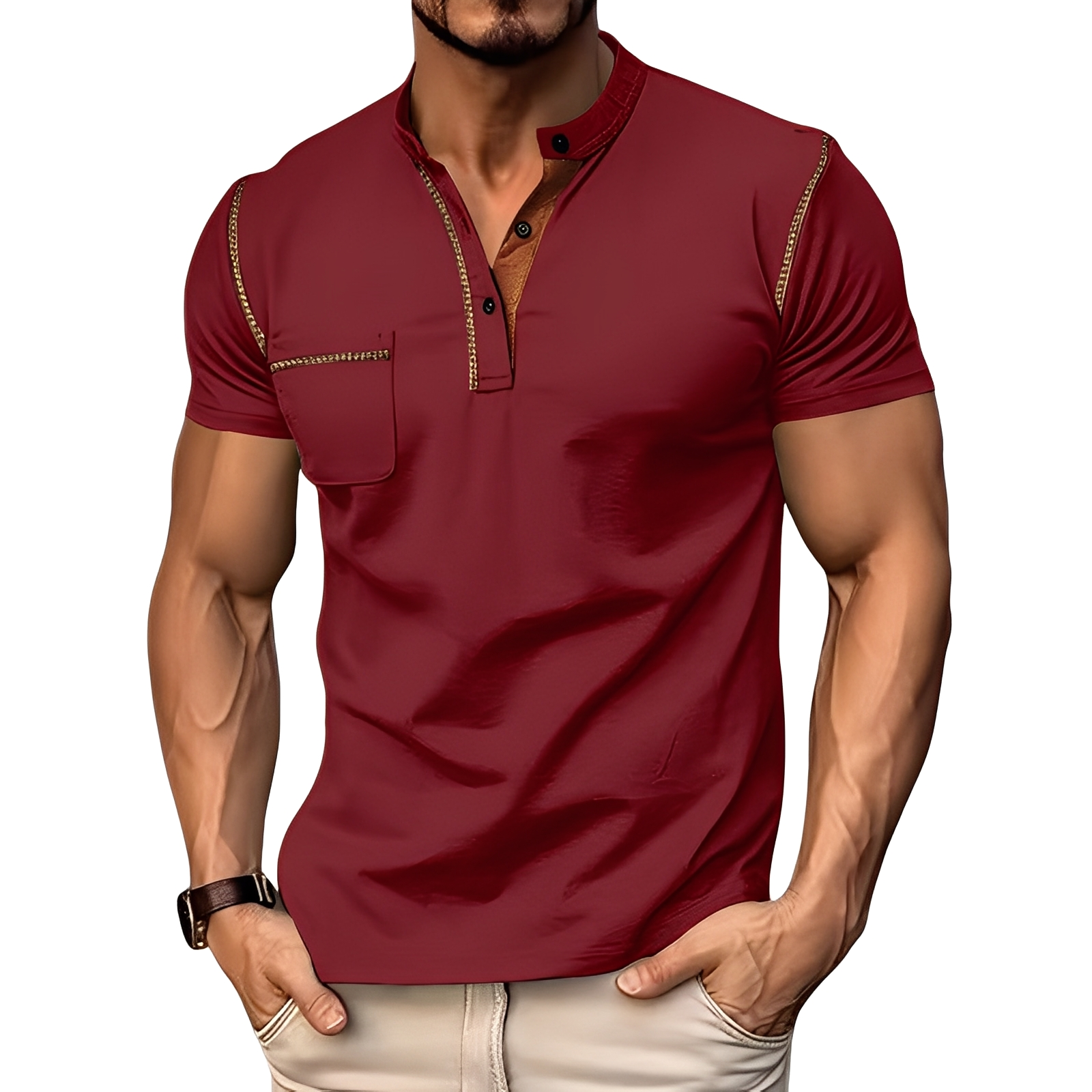 Brandon - Elegante, comoda polo per uomini