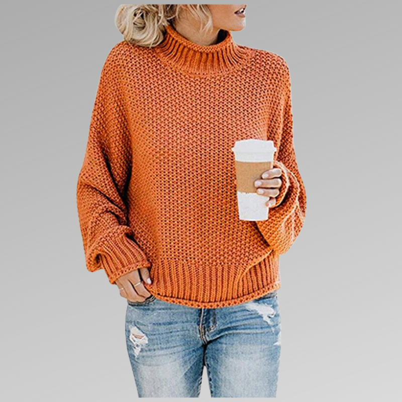 LUCINDA™|MAGLIONE COLLO ALTO