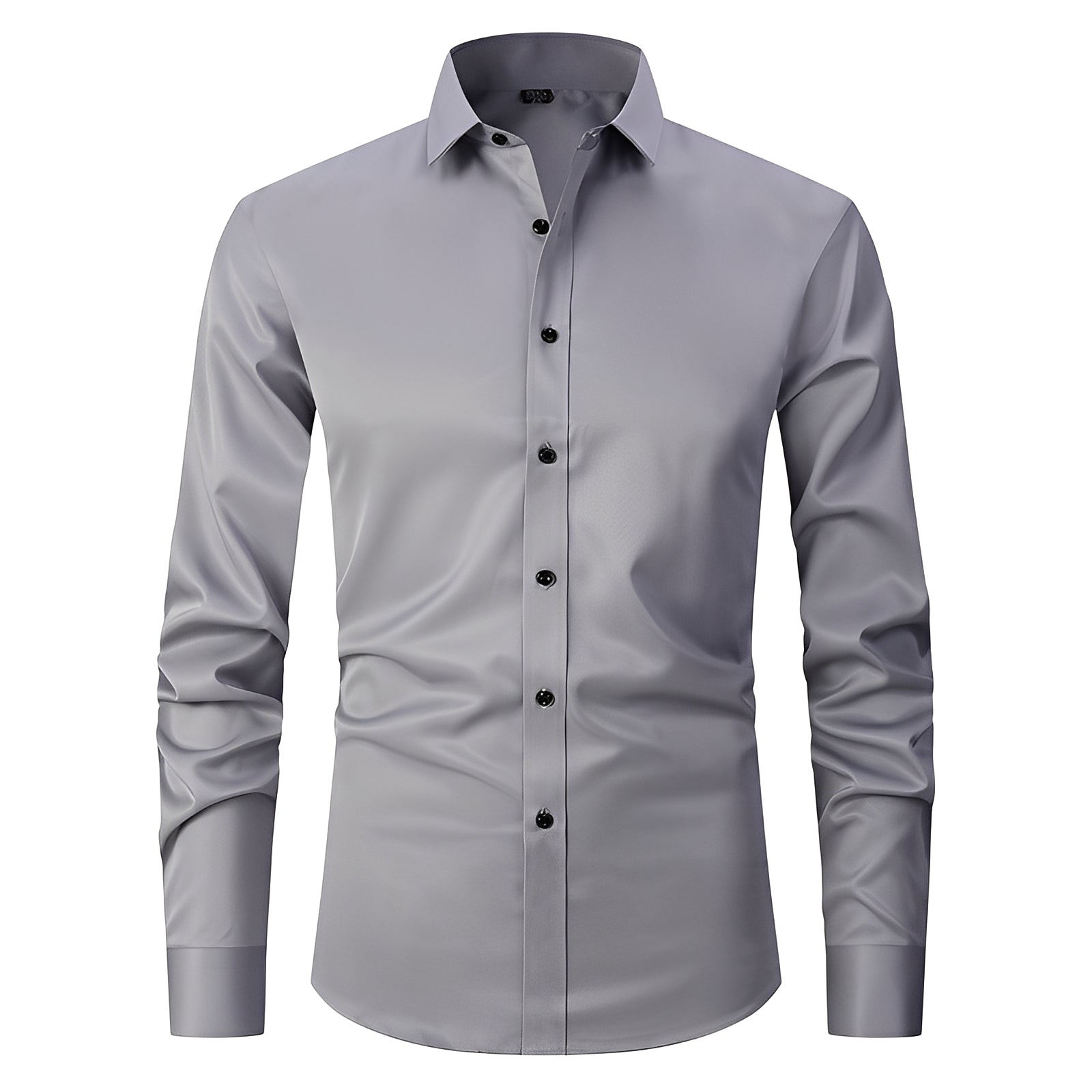 Elton - Camicia formale aderente in tessuto stretch per uomo