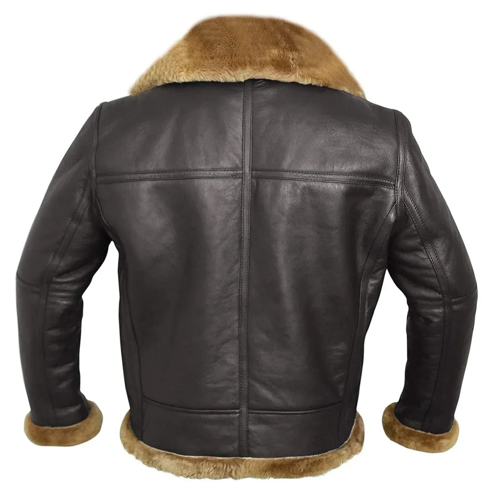 Benjamín - Giacca bomber casual in pelle di pecora