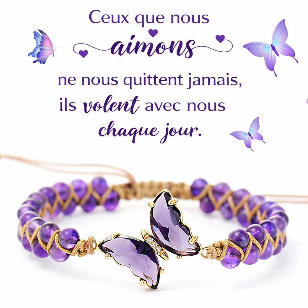Bracciale Farfalla Cristallo