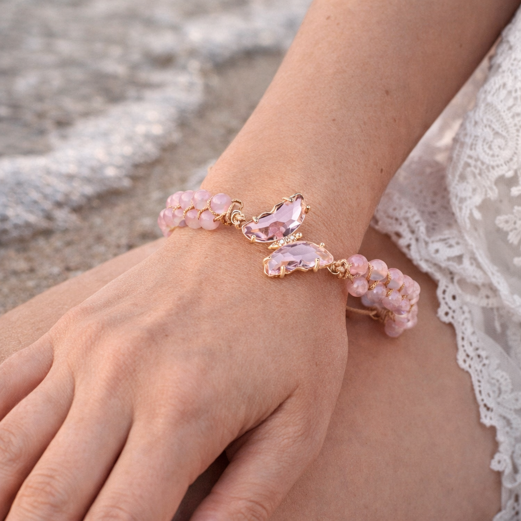 Bracciale Farfalla Cristallo