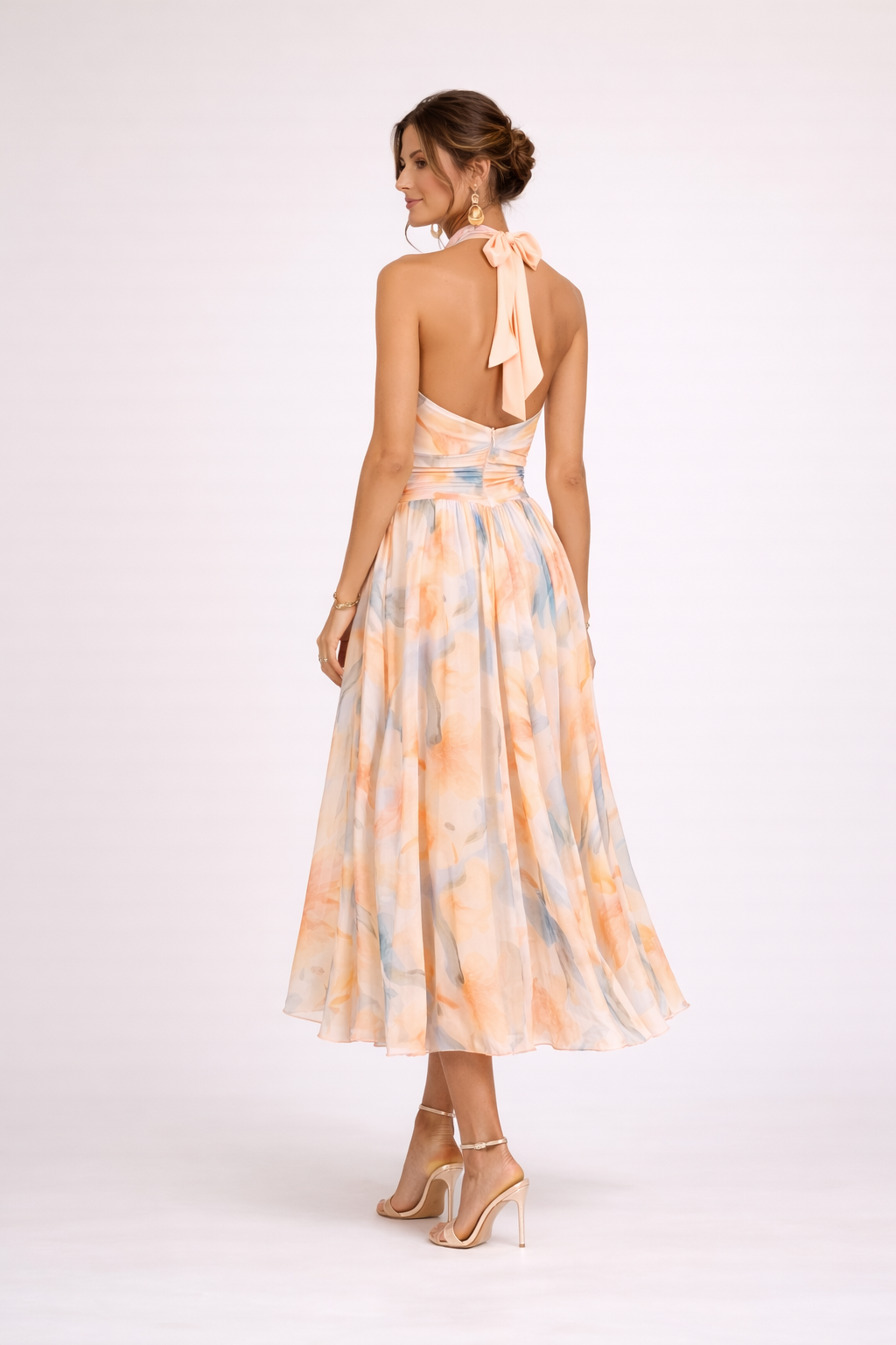 Aurora™ | Abito Halter Acquerello