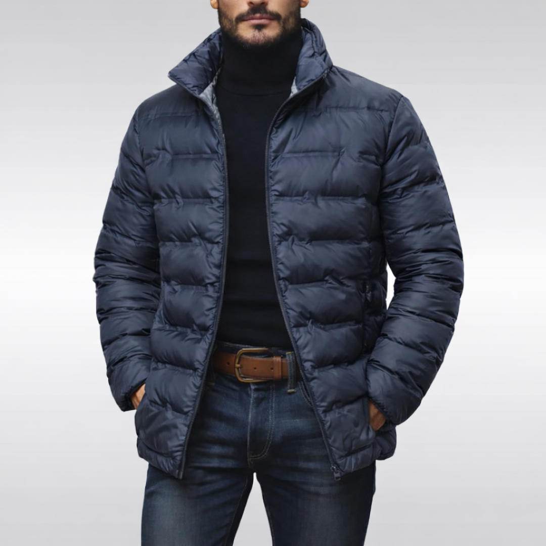 Aaron | Giacca in Piuma Calda ed Elegante per Uomini