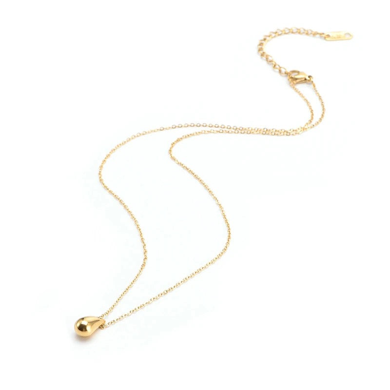 Collana a goccia delicata