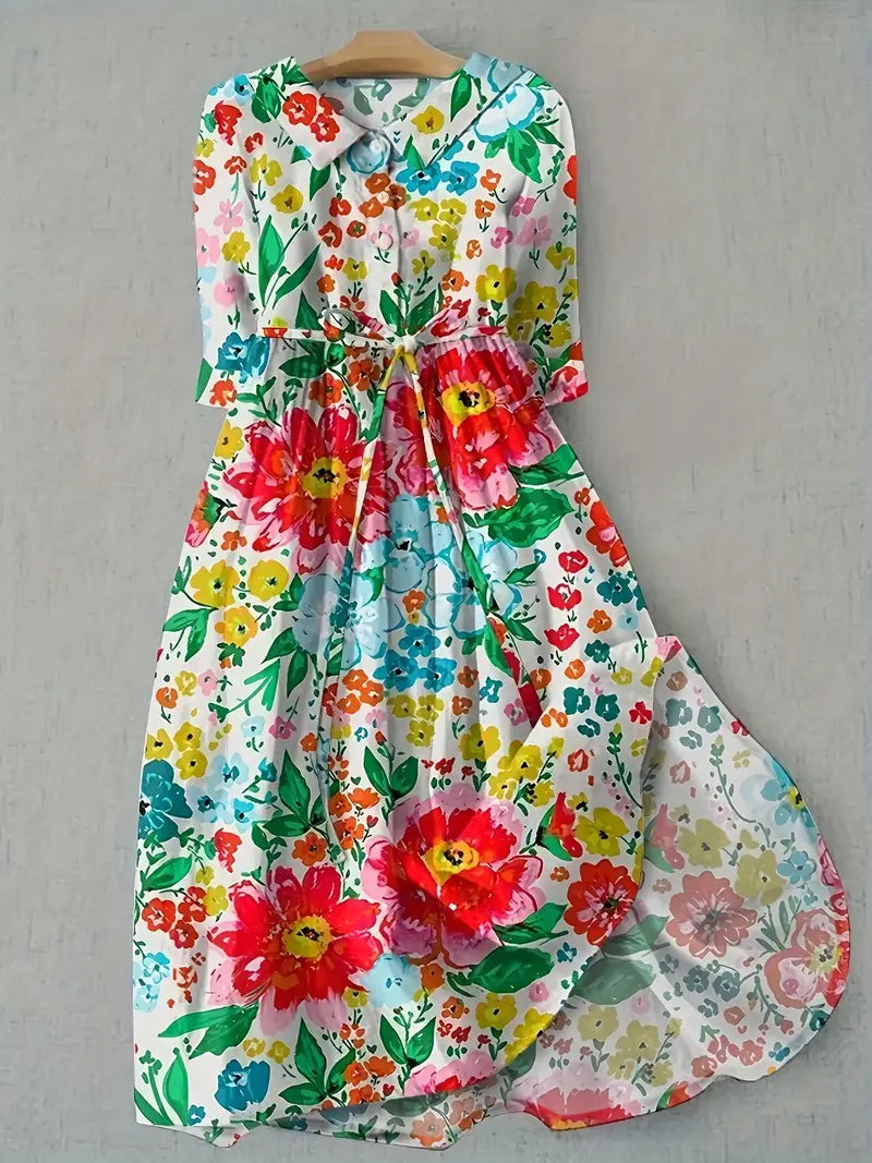 Colette | Abito floreale vivace e colorato