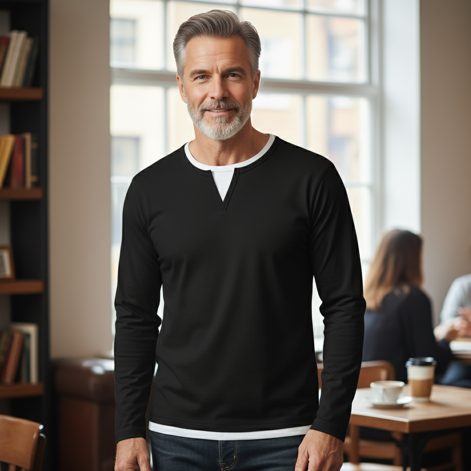 Russo™ | Maille col V premium