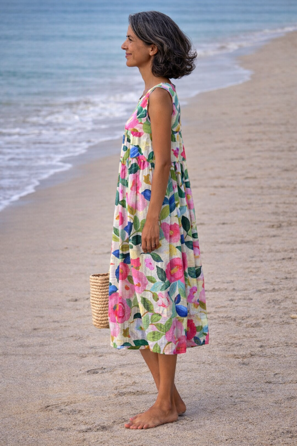 Ava | Abito Midi Floreale