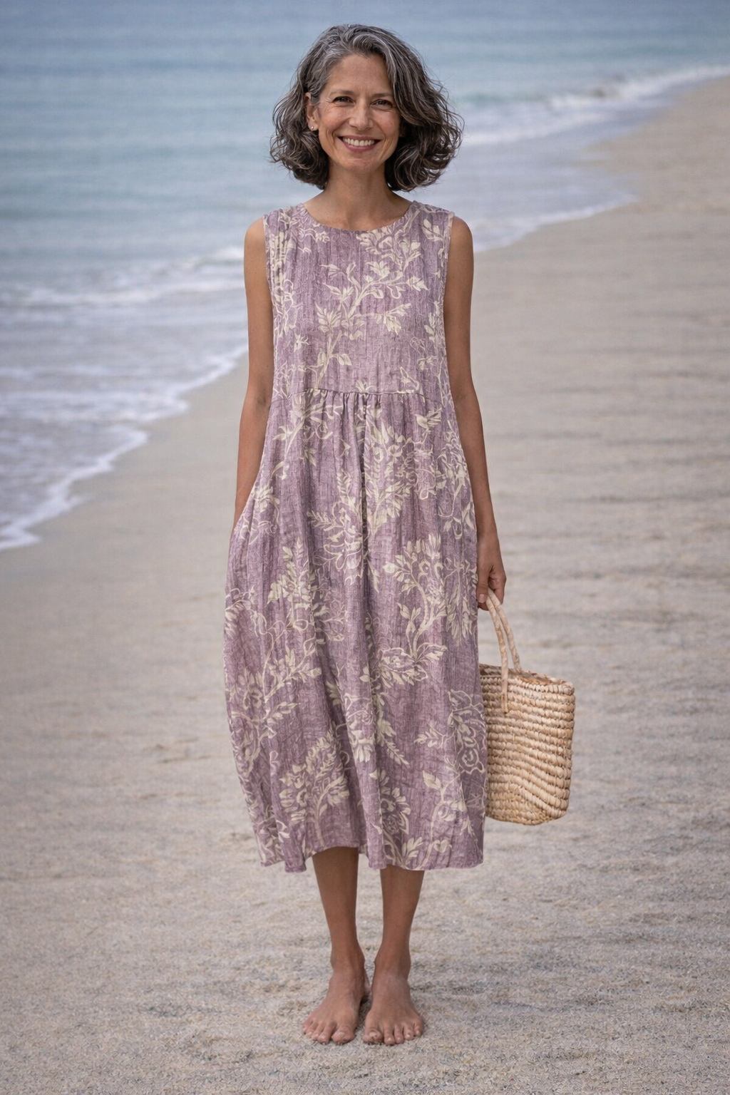 Mia | Vestito midi floreale