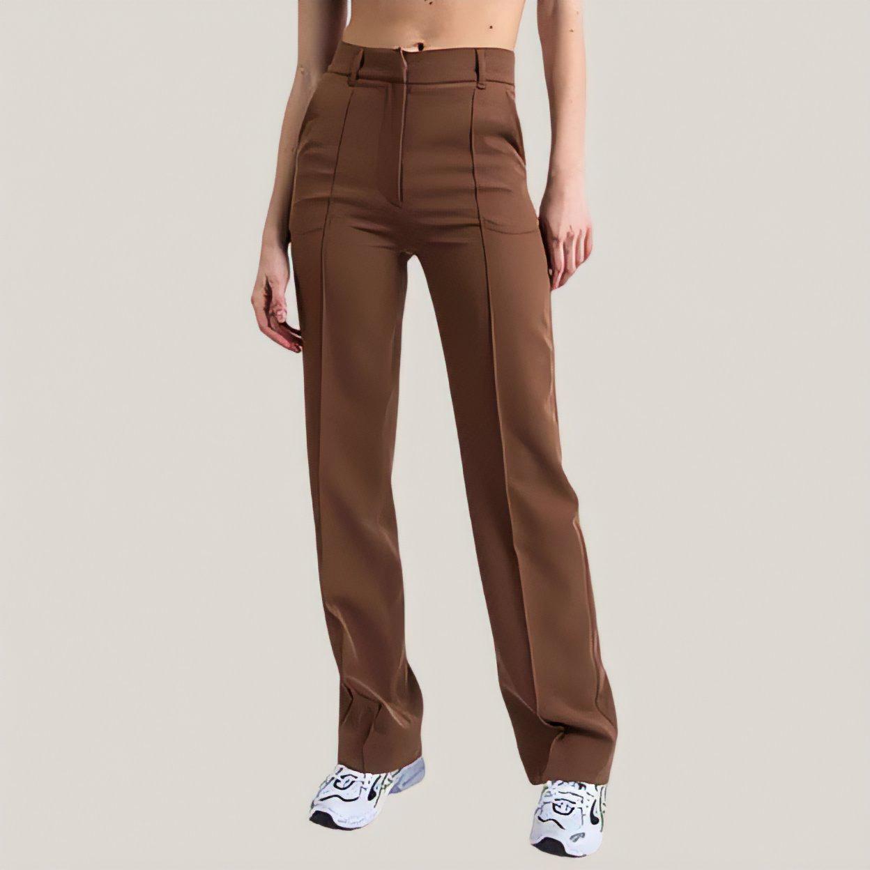 Pantaloni dritti slim-fit