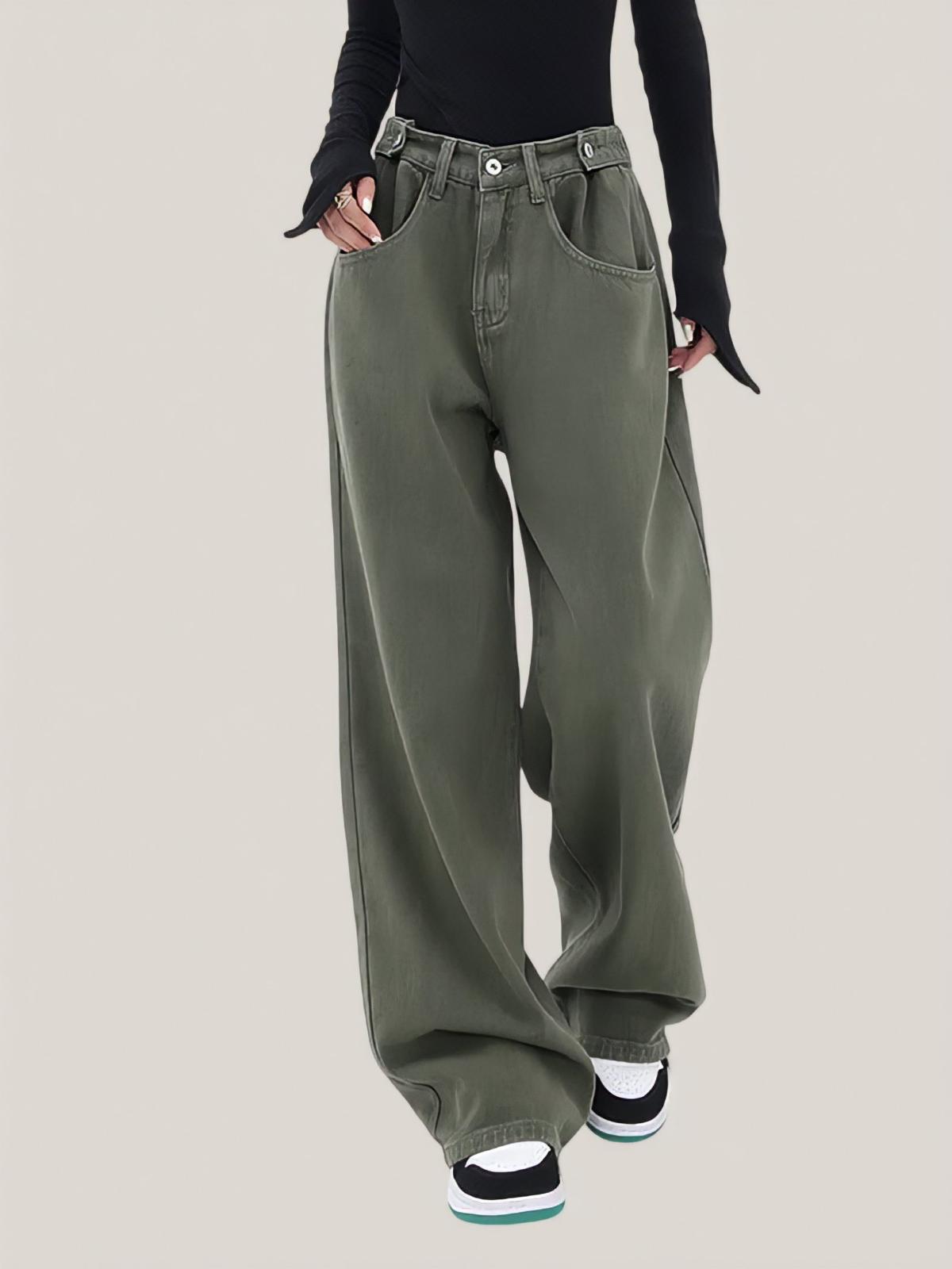 Jeans a vita larga