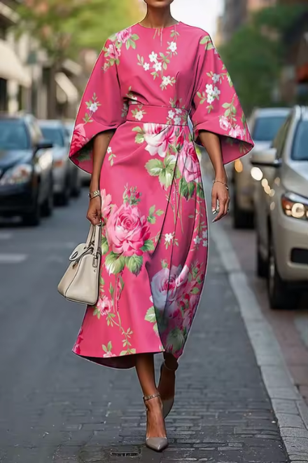 Alessia™ | Abito maxi floreale dal fascino regale