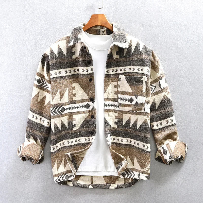 Leon – Giacca Azteca in Stile Camicia