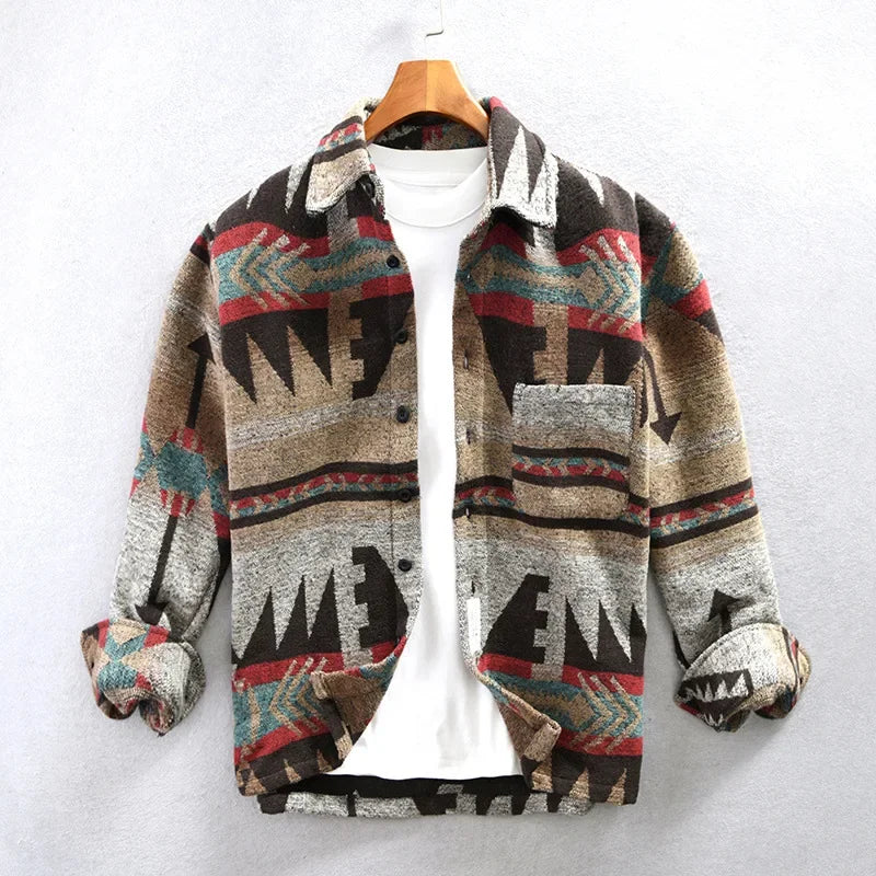 Leon – Giacca Azteca in Stile Camicia
