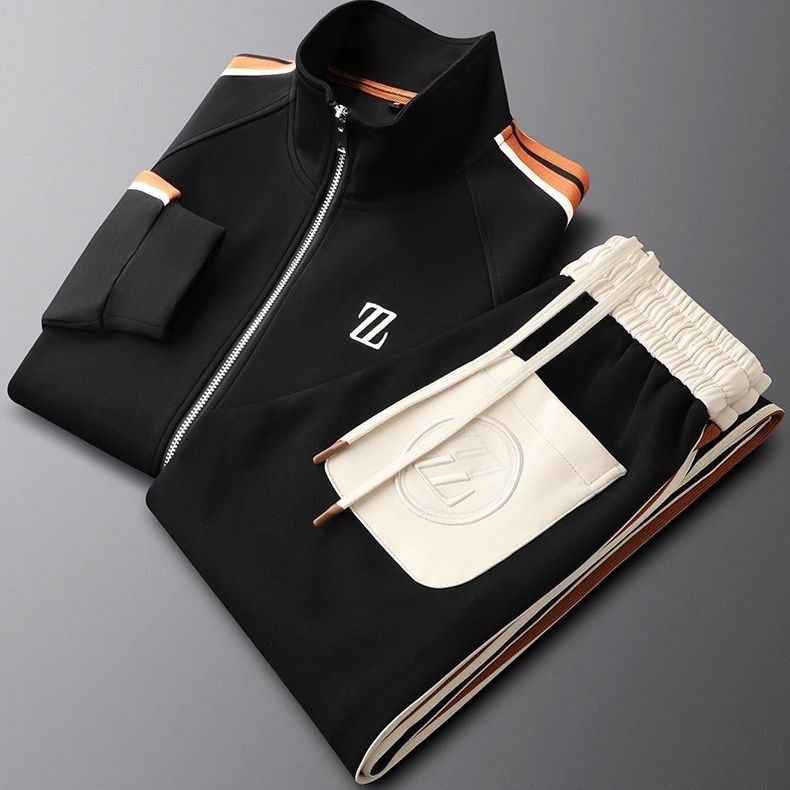 Warner - Set sportivo con completo da tuta con zip